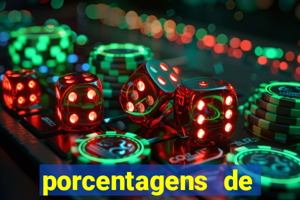 porcentagens de jogos pagantes